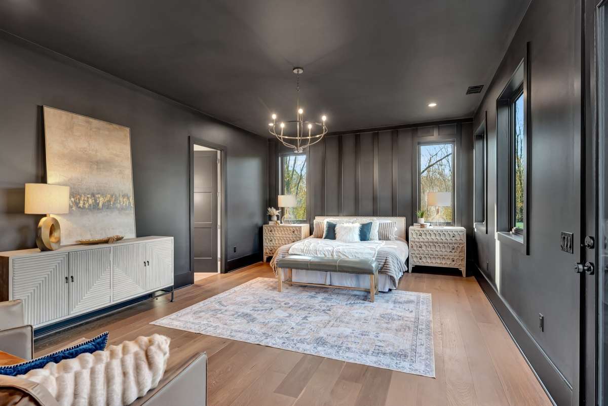 Oversized Primary Bedroom Suite w access to the Outdoor Decks and Entertainment Areas