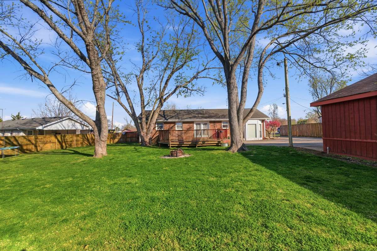 Several rear views of the Home and Backyard to follow.