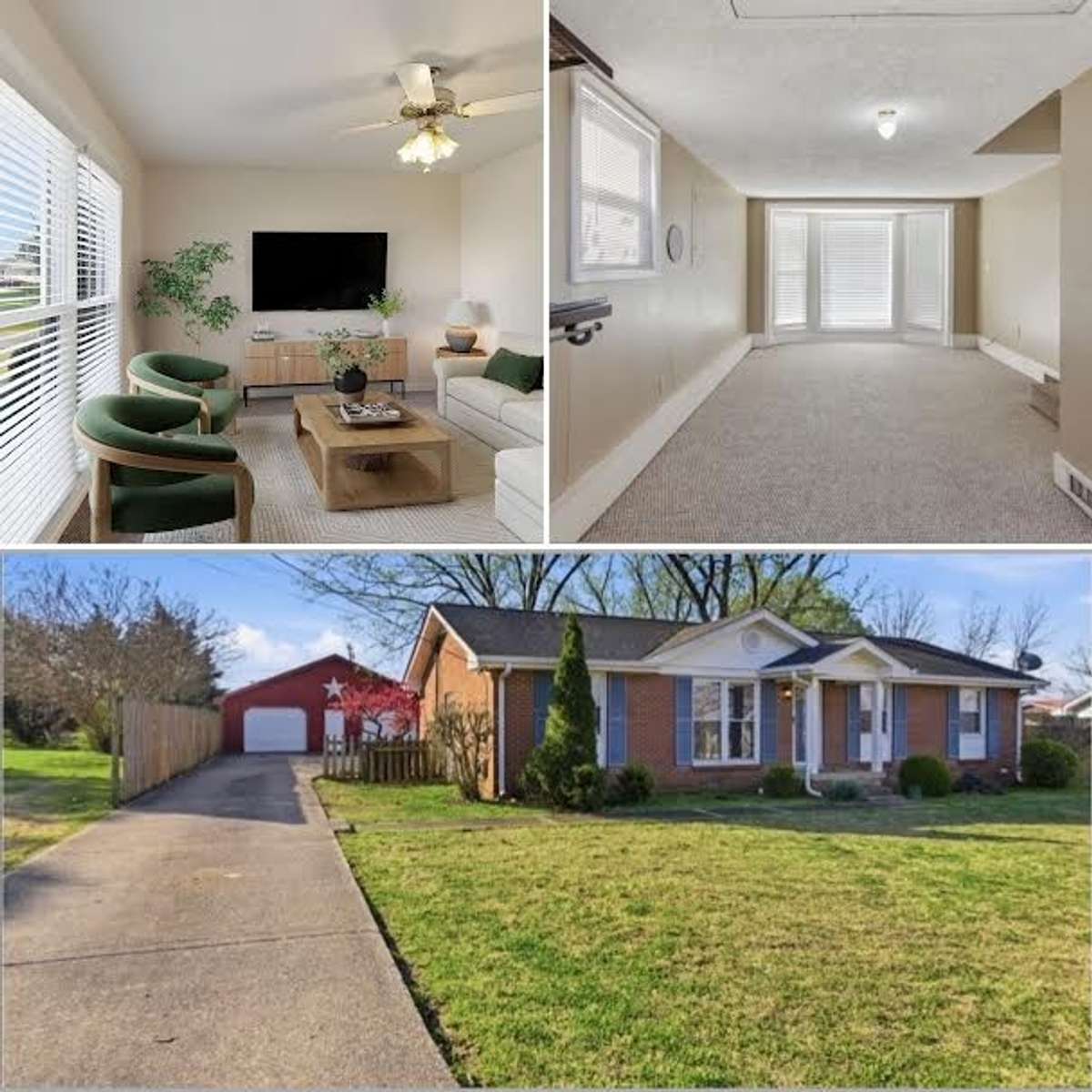 This "ALL BRICK" Home features a CONCRETE DRIVEWAY, 32'x 32' DETACHED GARAGE, "PRIVACY FENCED" BACKYARD and HUGE REAR DECK.  Come take a look to see what all this home has to offer.