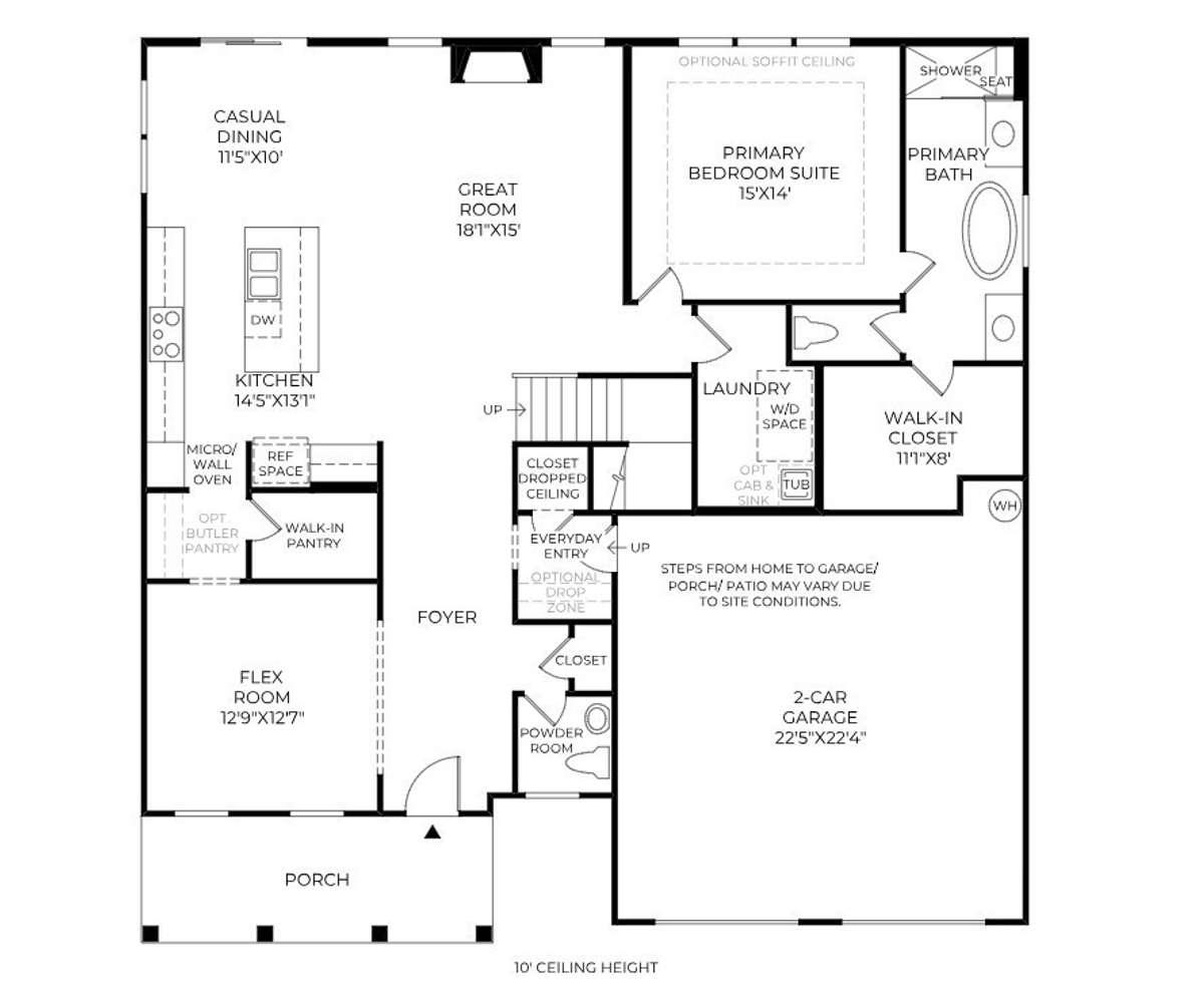 Photos and renderings are for representation purposes only.  Actual finishes may vary.