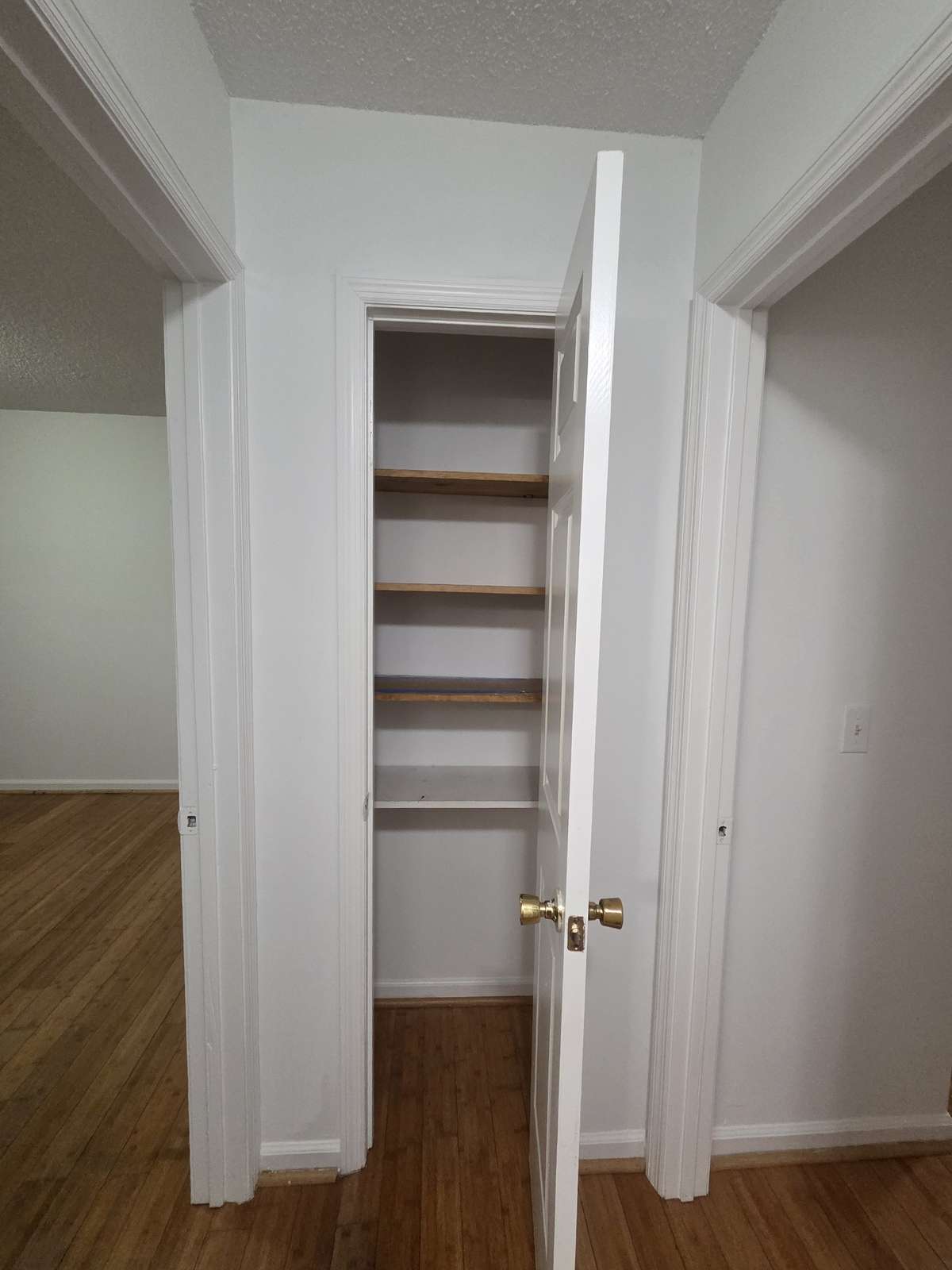 Hall closet