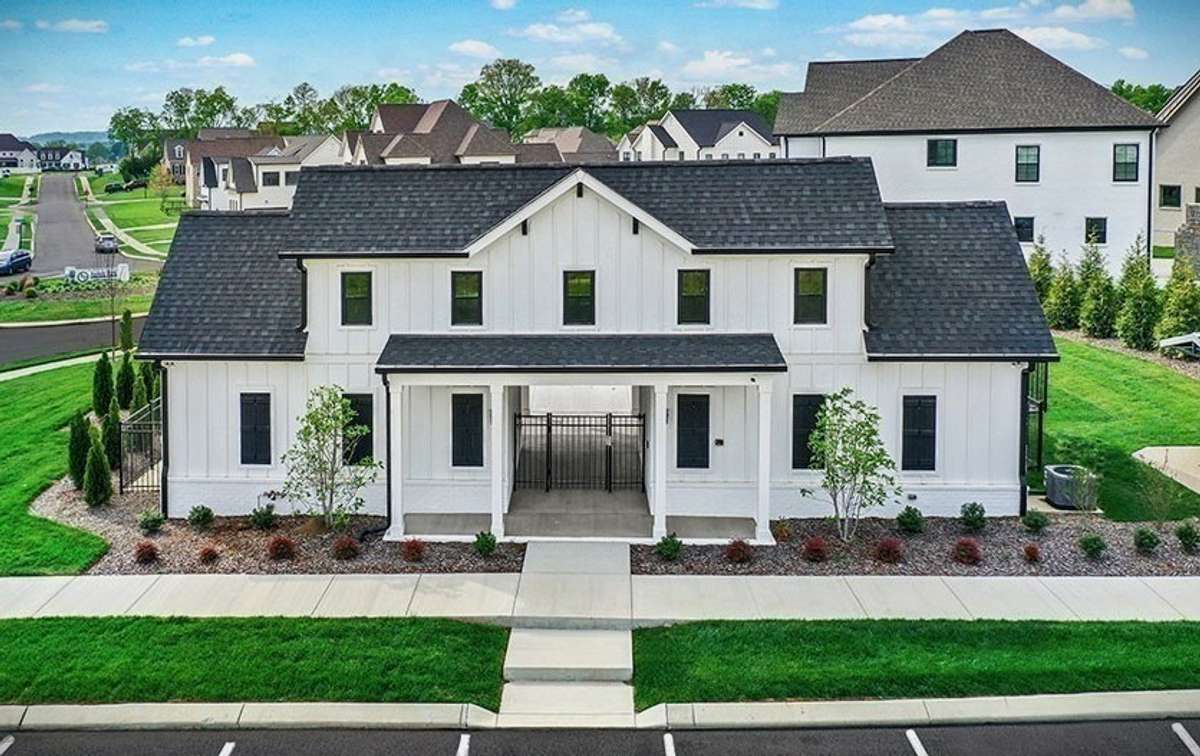 Amenities at August Park Include entry monument, pool with pool house, along with sidewalks throughout.