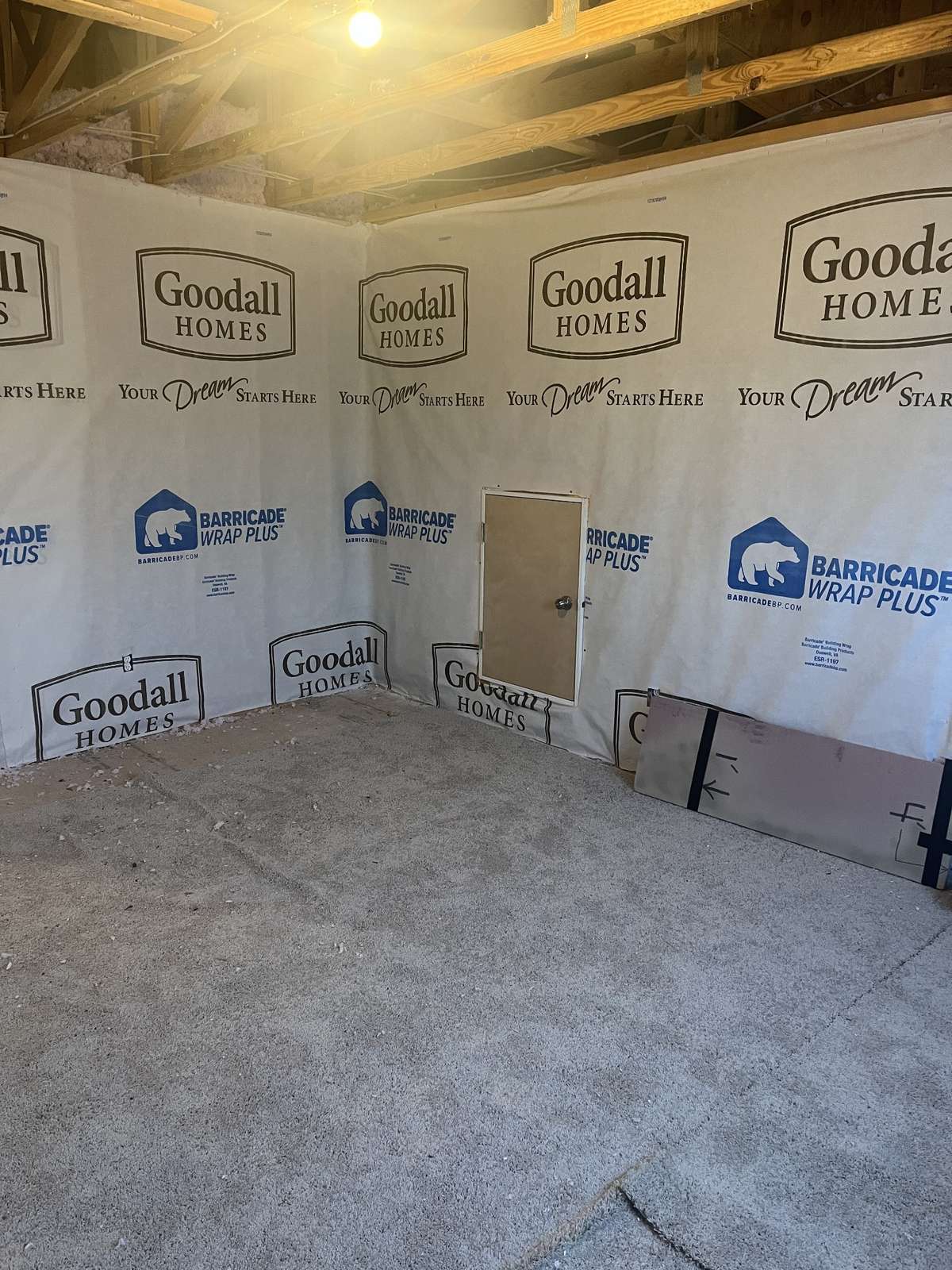 Unfinished Room Upstairs