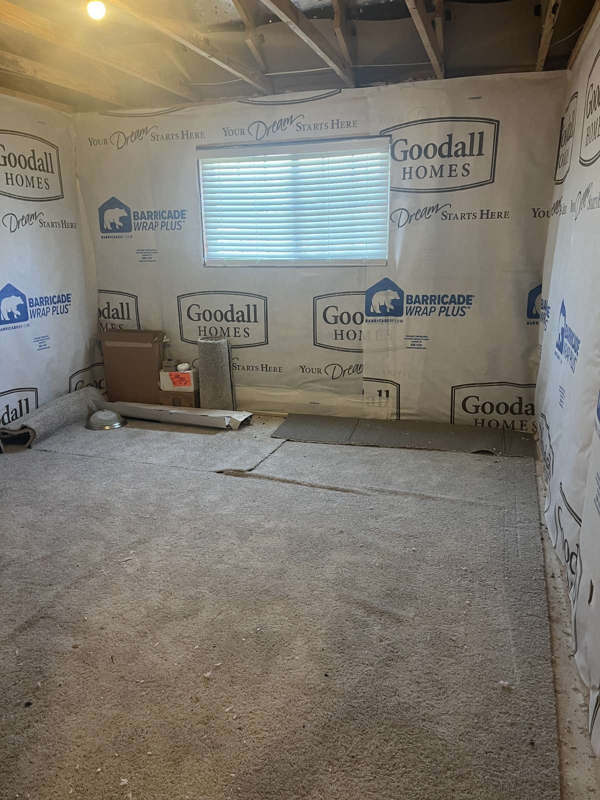 Unfinished Room Upstairs