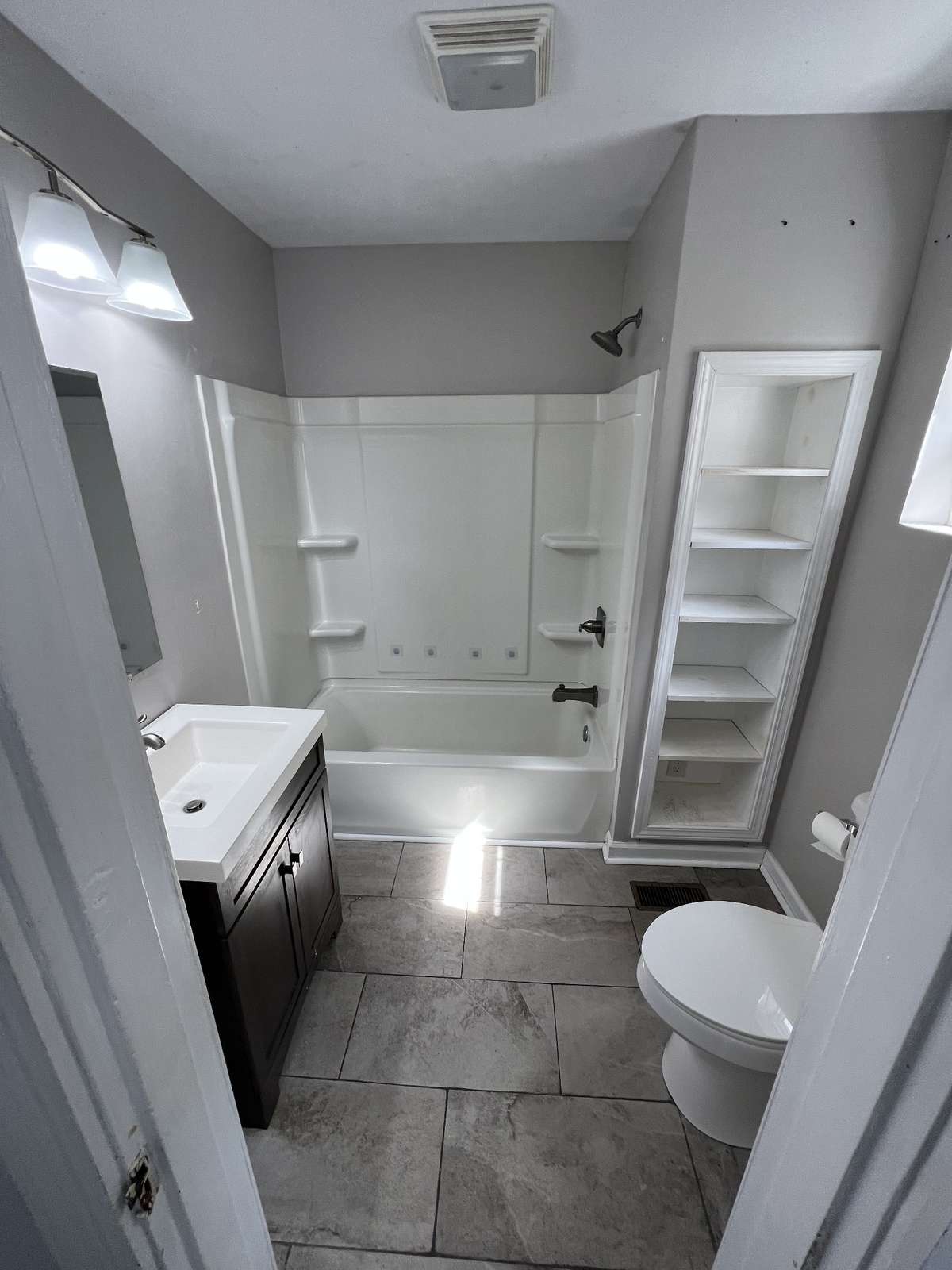 Main Floor Bath in Bedroom 2