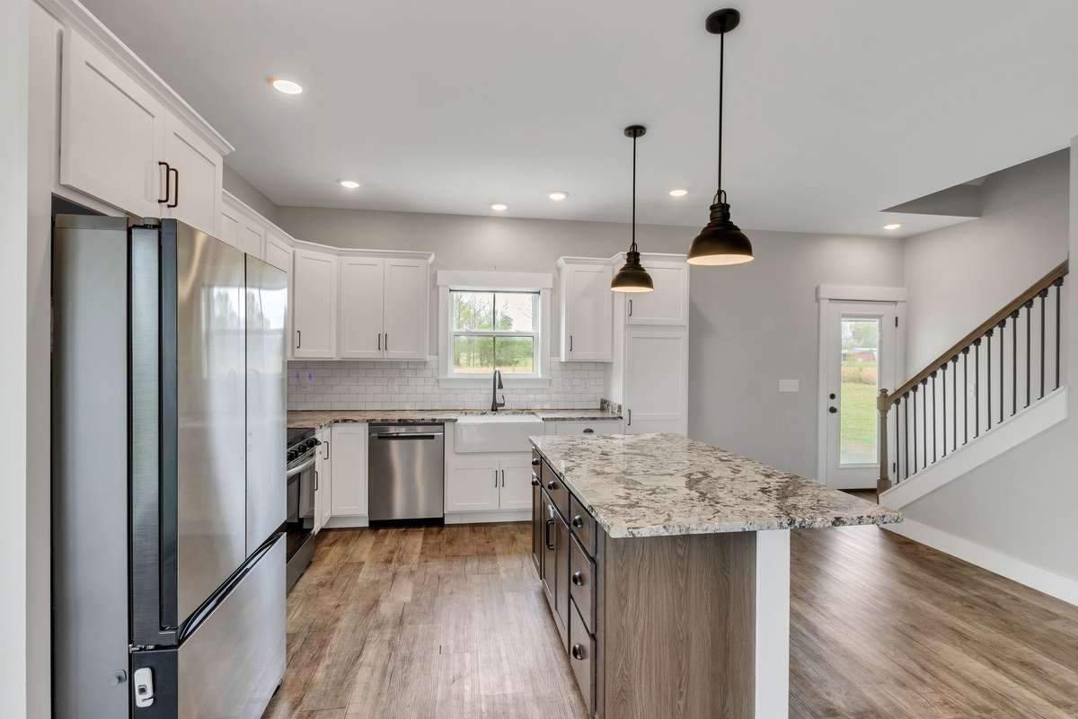 Plenty of cabinet and counter space