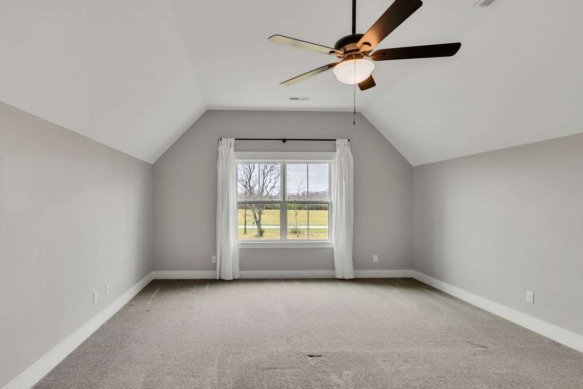 Another view of the bonus/flex room over the garage
