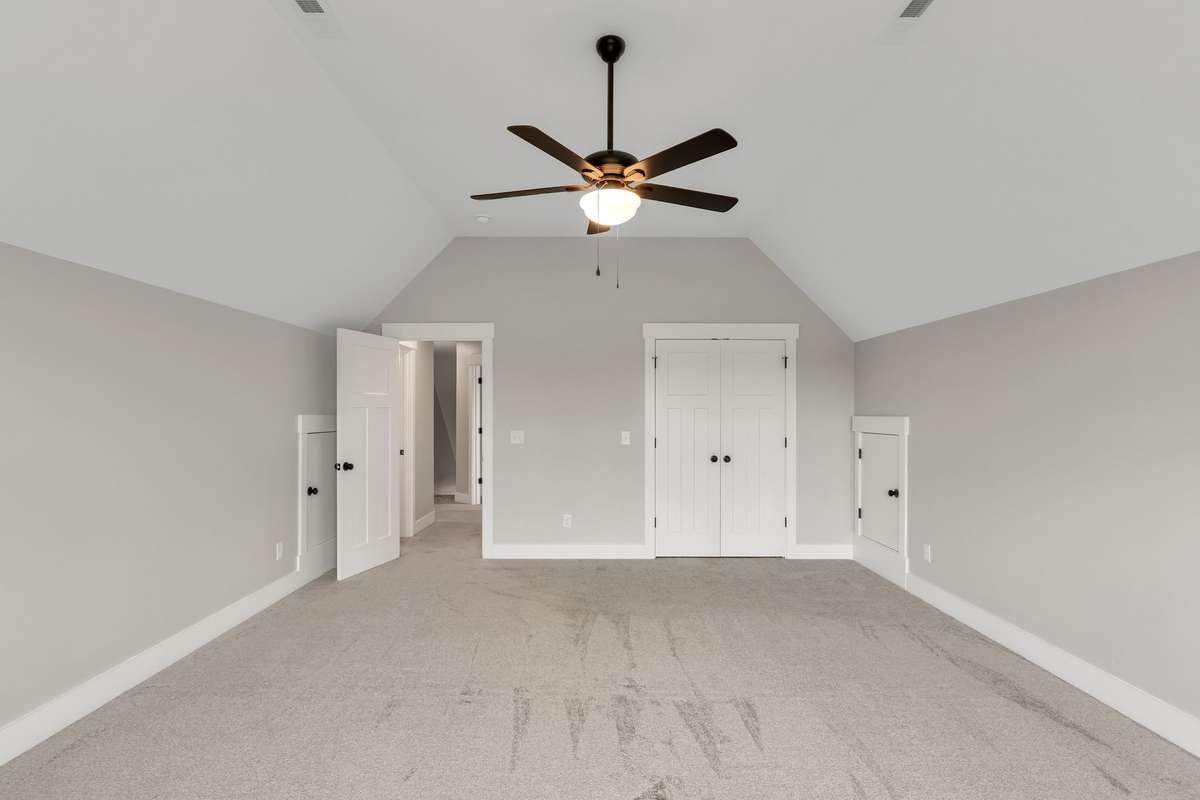 Bonus room over garage
