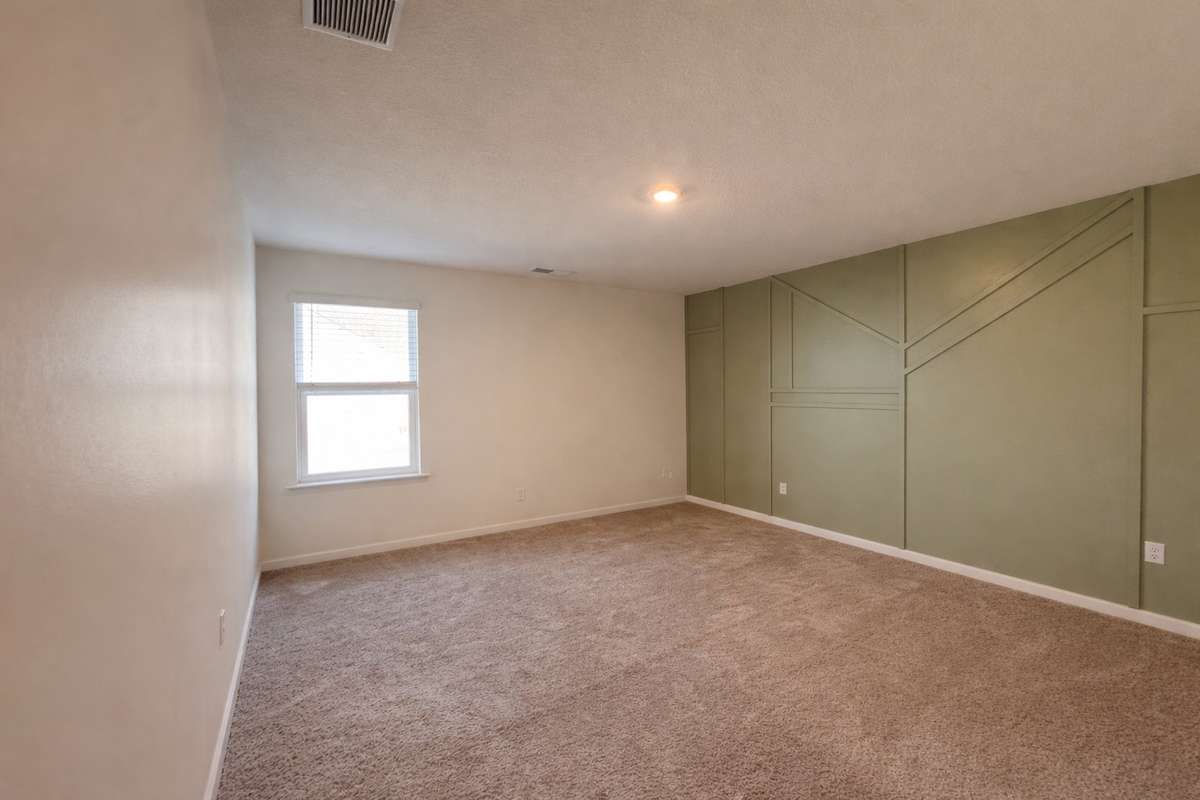Primary Bedroom - AI Generated Empty Room
