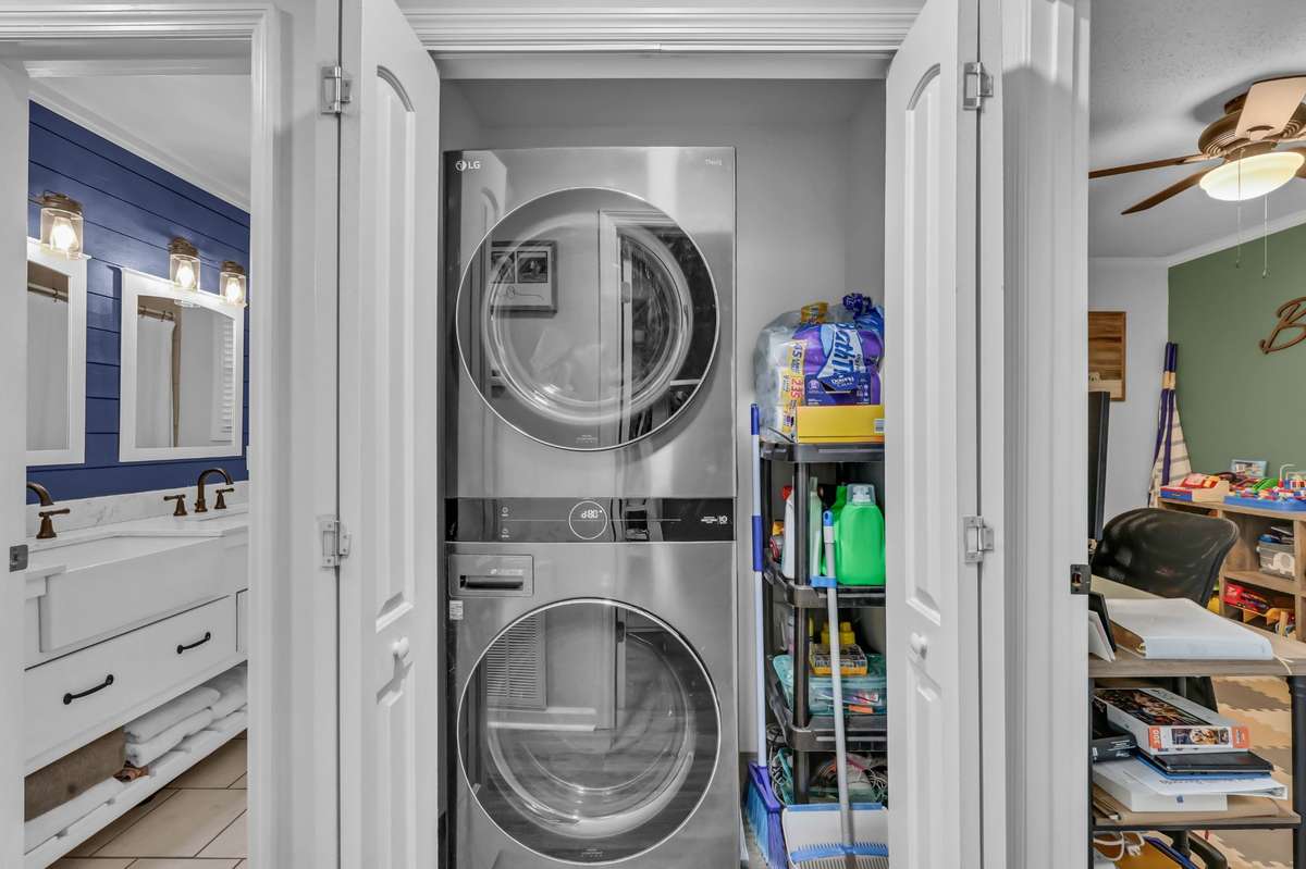 Laundry area