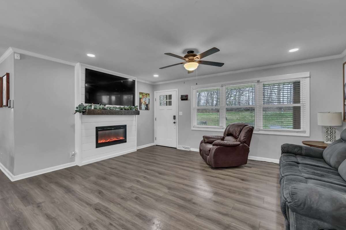 Great Room with fireplace