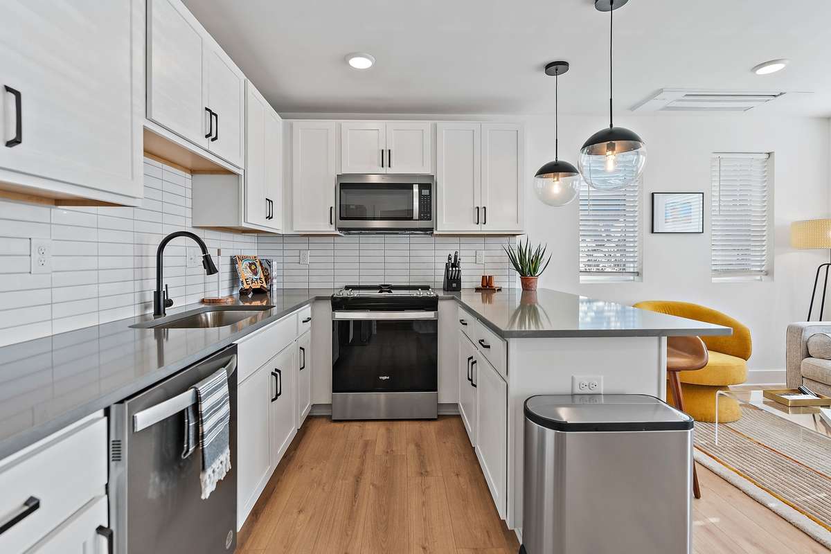 This photo is from a different unit in the development with the same floor plan.