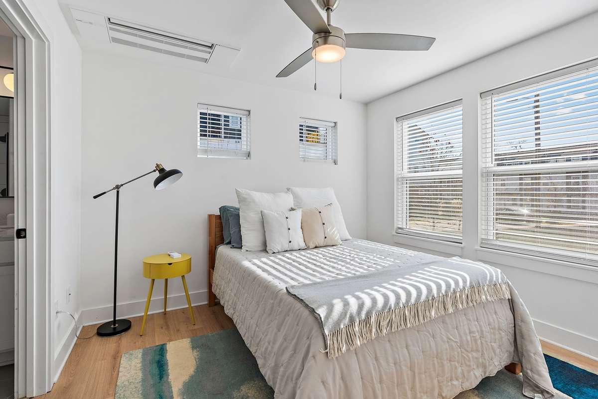 This photo is from a different unit in the development with the same floor plan.