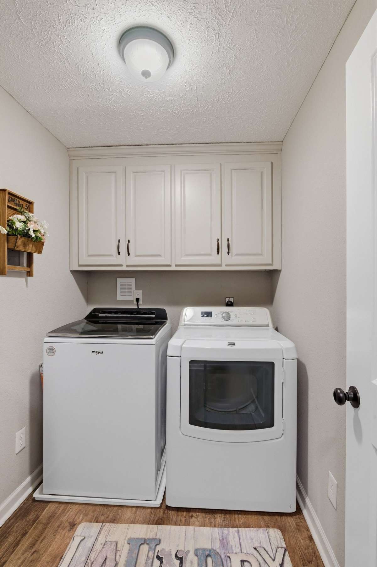 Utility room in basement