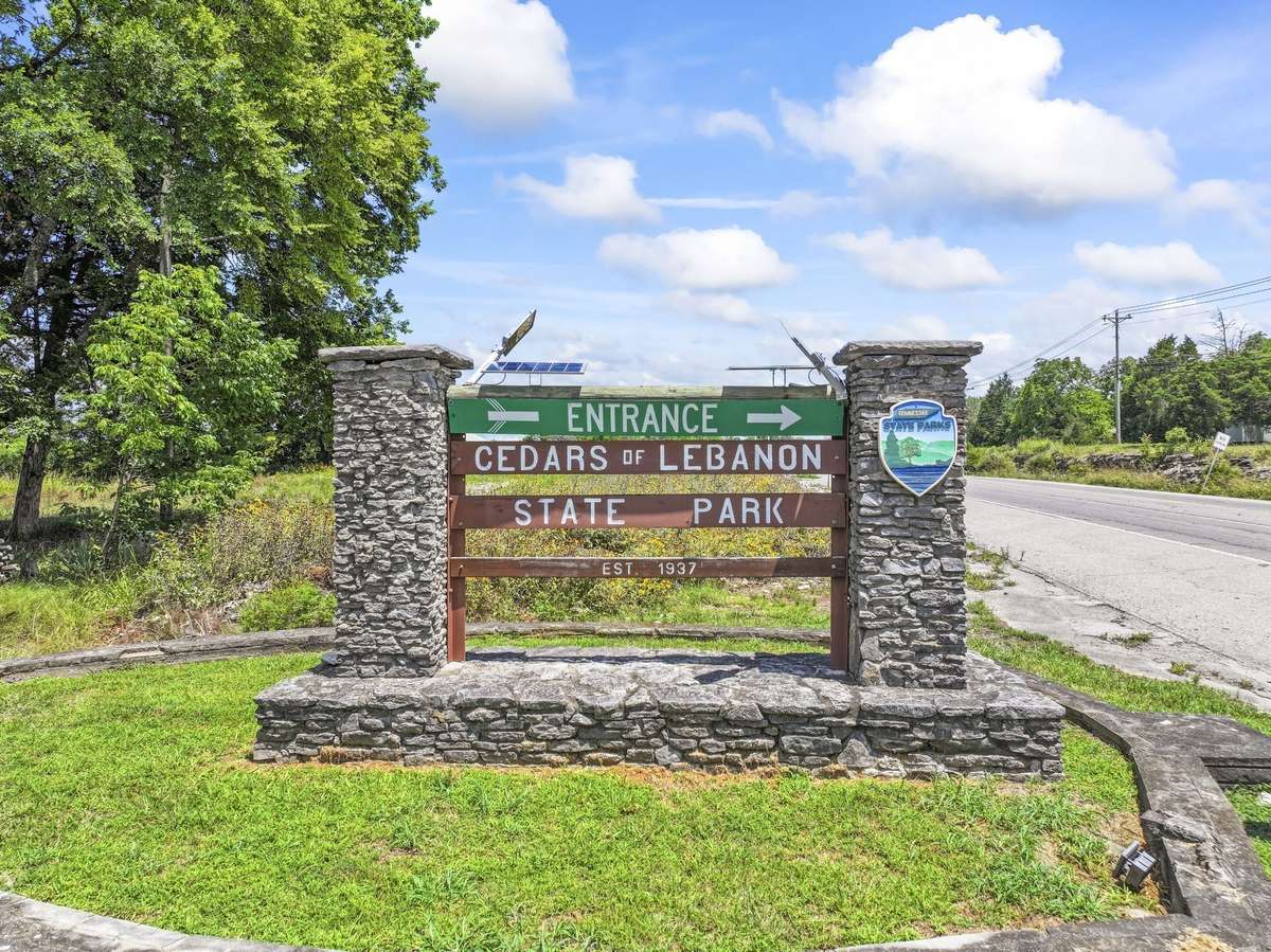 Cedar of Lebanon state park is home to hiking, camping, swimming, and even horse trails