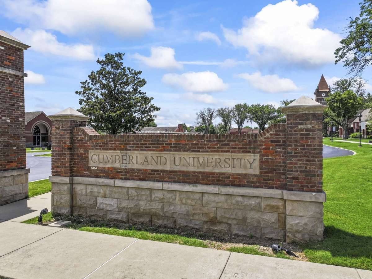 Cumberland University is nearby