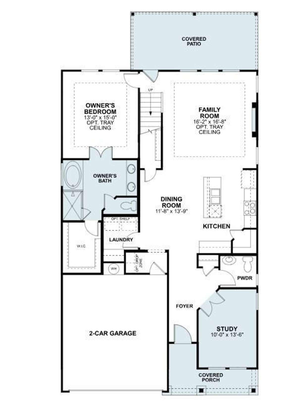 This highlights the structural options in this home. You will LOVE the extended covered patio