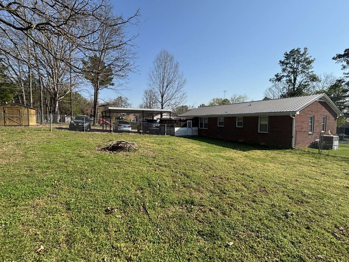Spacious Fenced-In Back Yard.