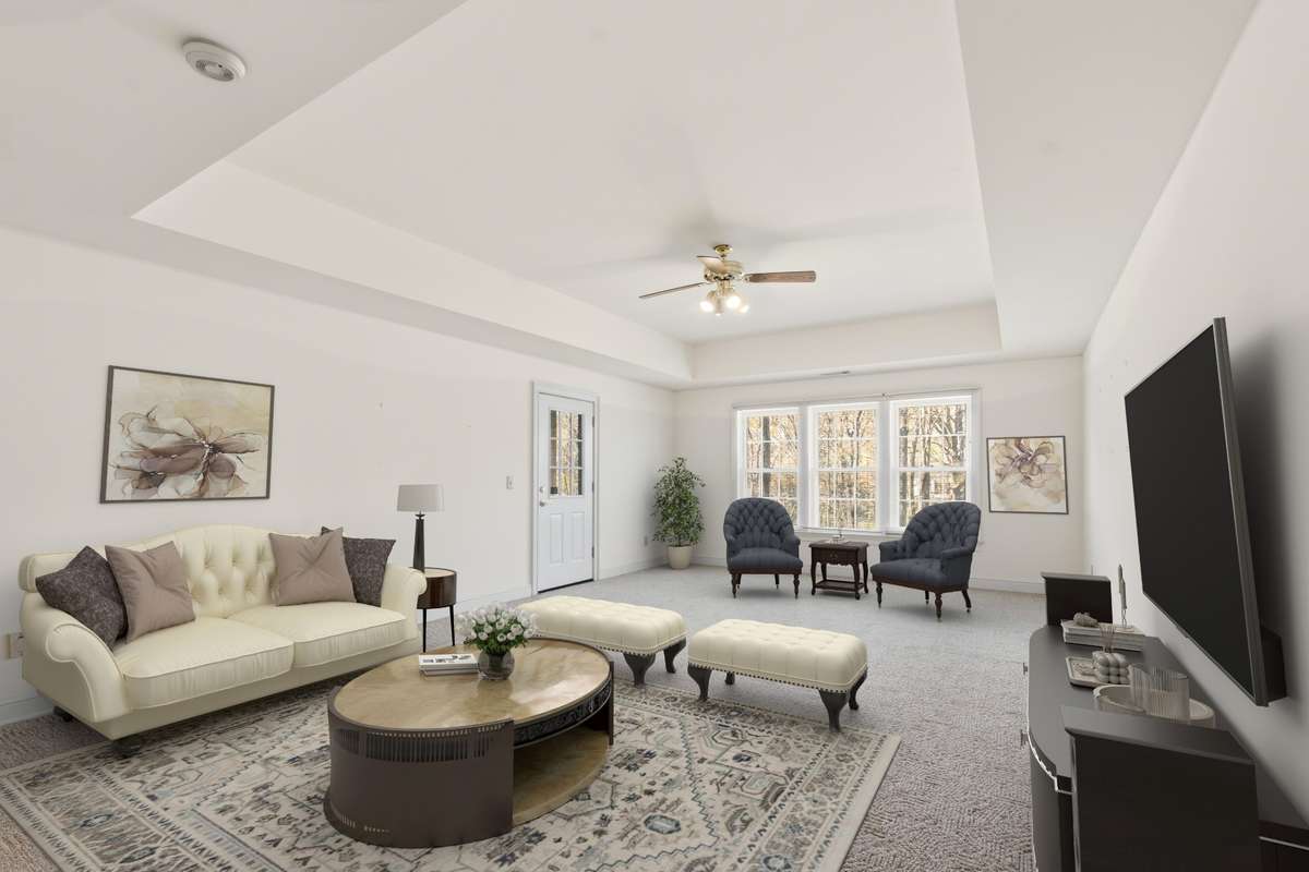 Lower level bonus room with ample of day light and door to back yard.