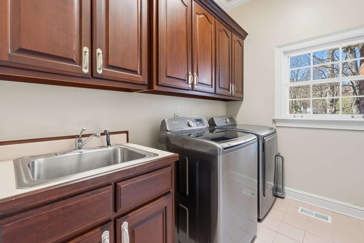 main level laundry room