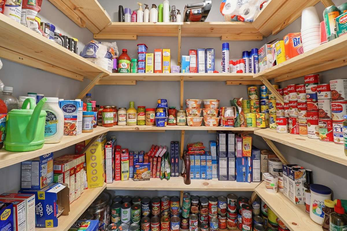 Large walk in pantry