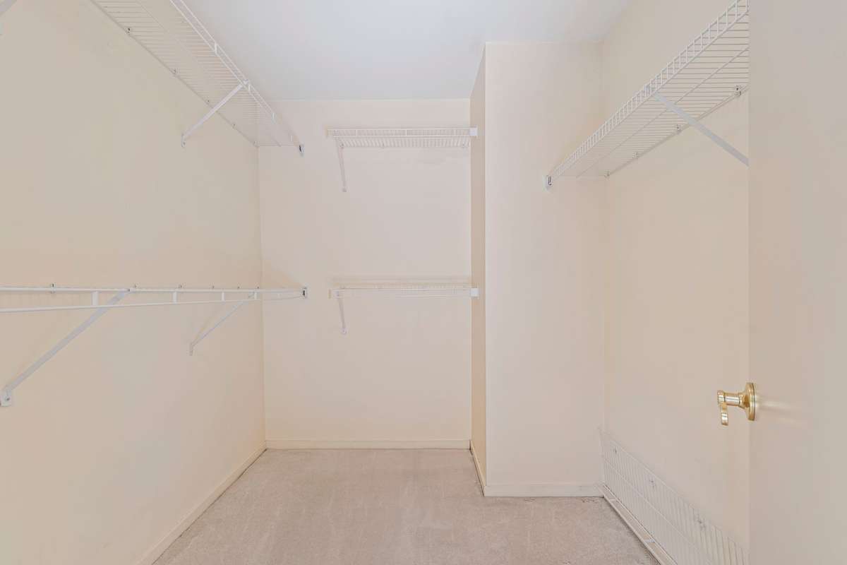 Primary closet.