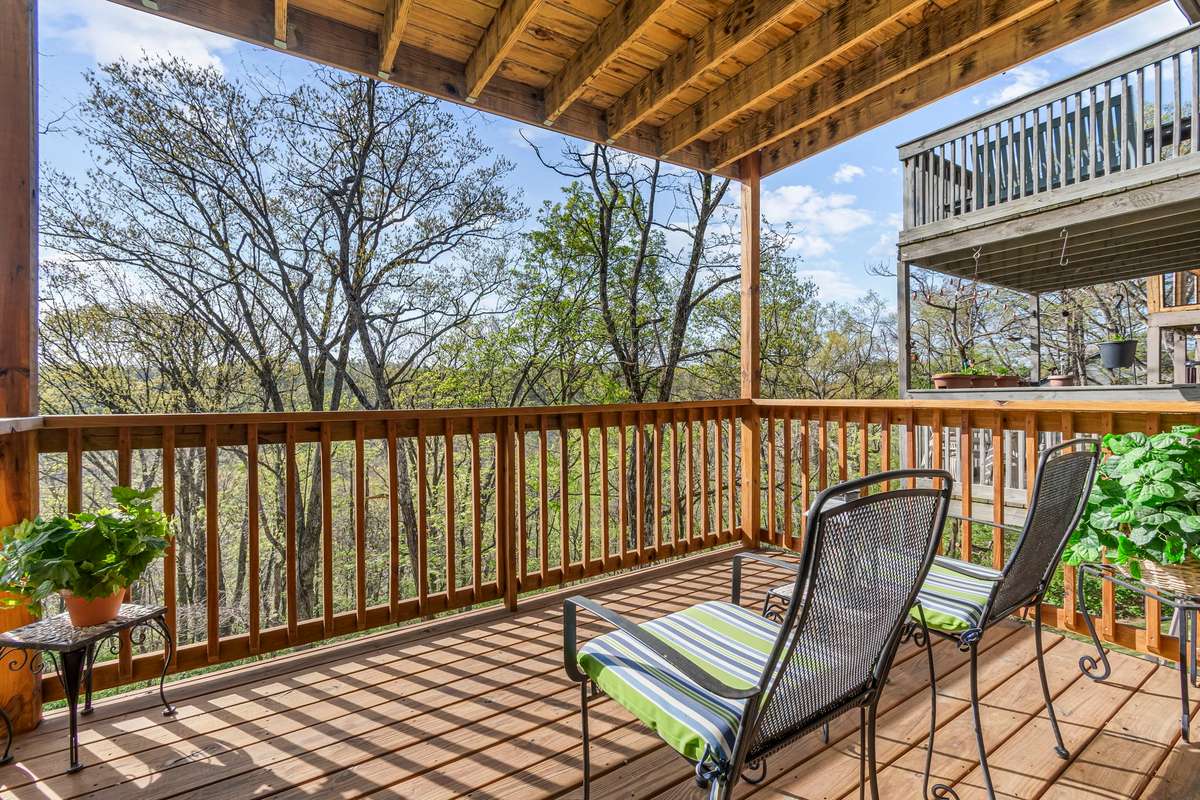Enjoy stunning views from the new decks, valued at $11,000.
