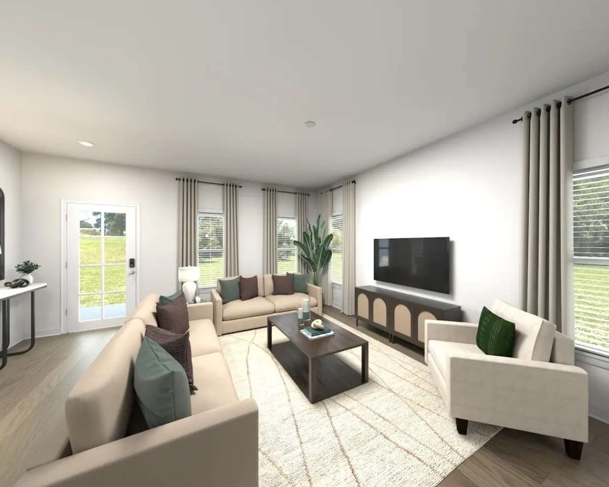 Photo is not of the actual home, but is an inspirational photo of builder’s model home and may depict options, furnishings, and/or decorator features that are not included