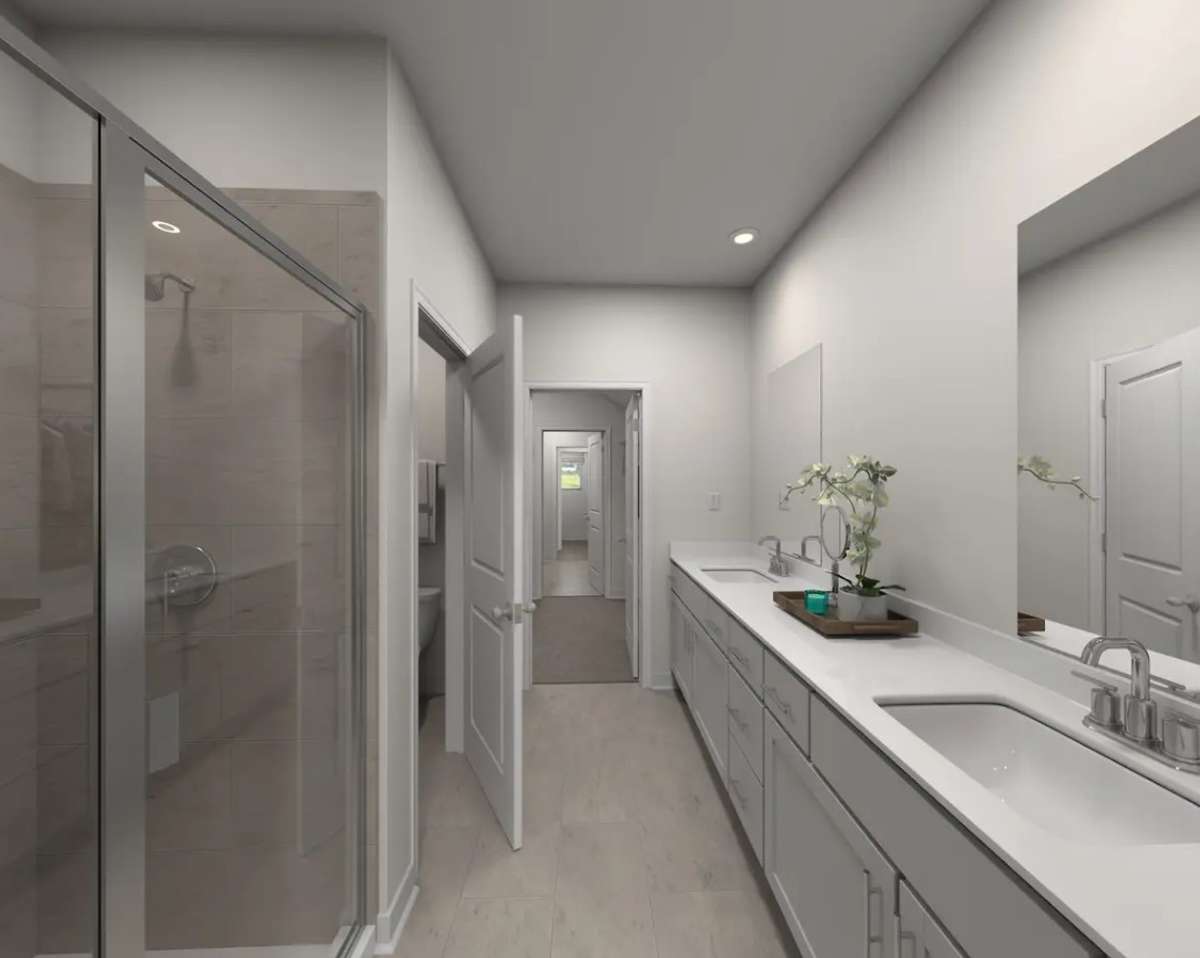 Photo is not of the actual home, but is an inspirational photo of builder’s model home and may depict options, furnishings, and/or decorator features that are not included