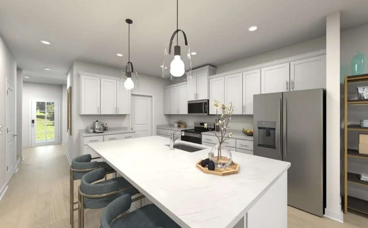 Photo is not of the actual home, but is an inspirational photo of builder’s model home and may depict options, furnishings, and/or decorator features that are not included