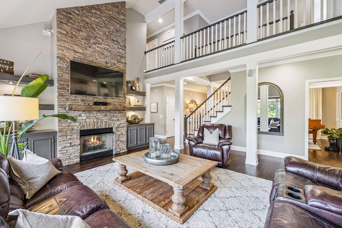 This home is so warm and cozy