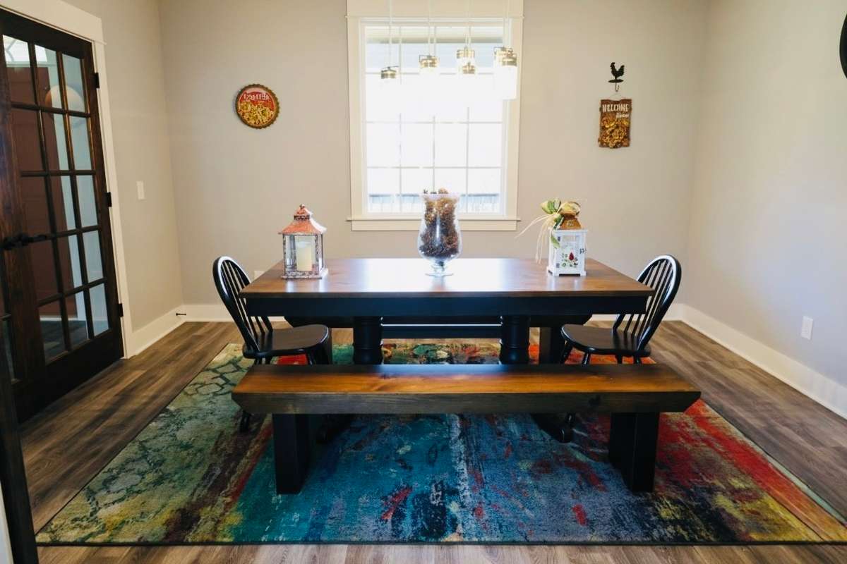 Formal dining room.