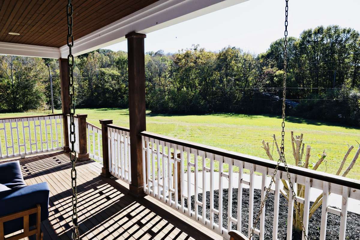 View from the front porch.