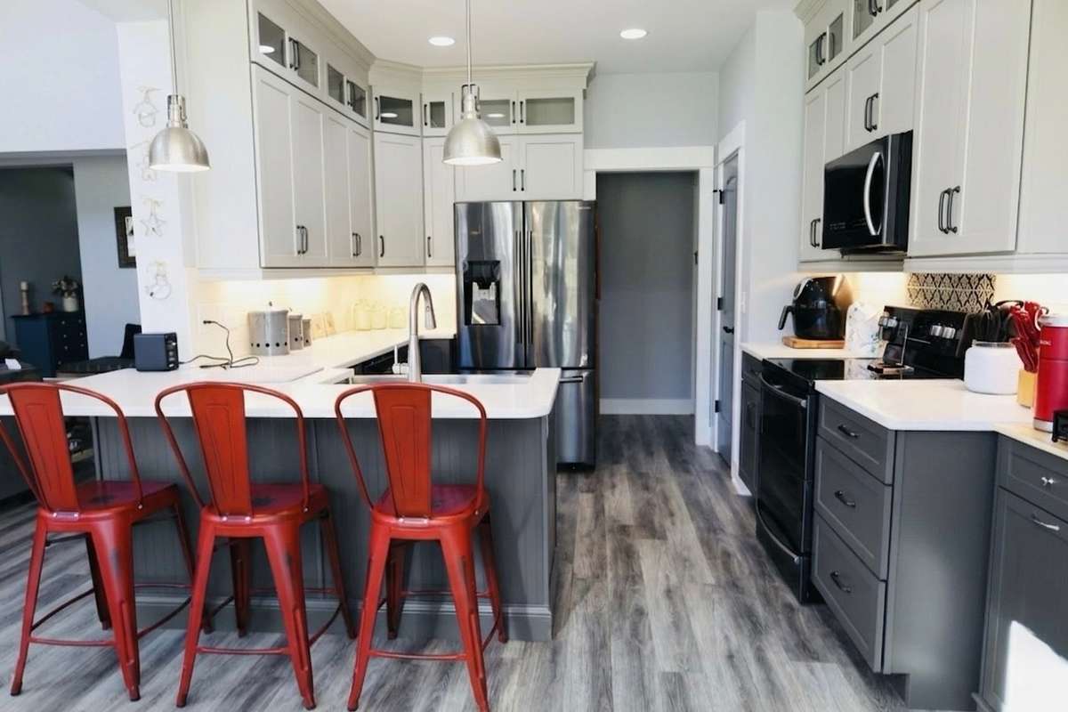 Kitchen with Farm house sink
