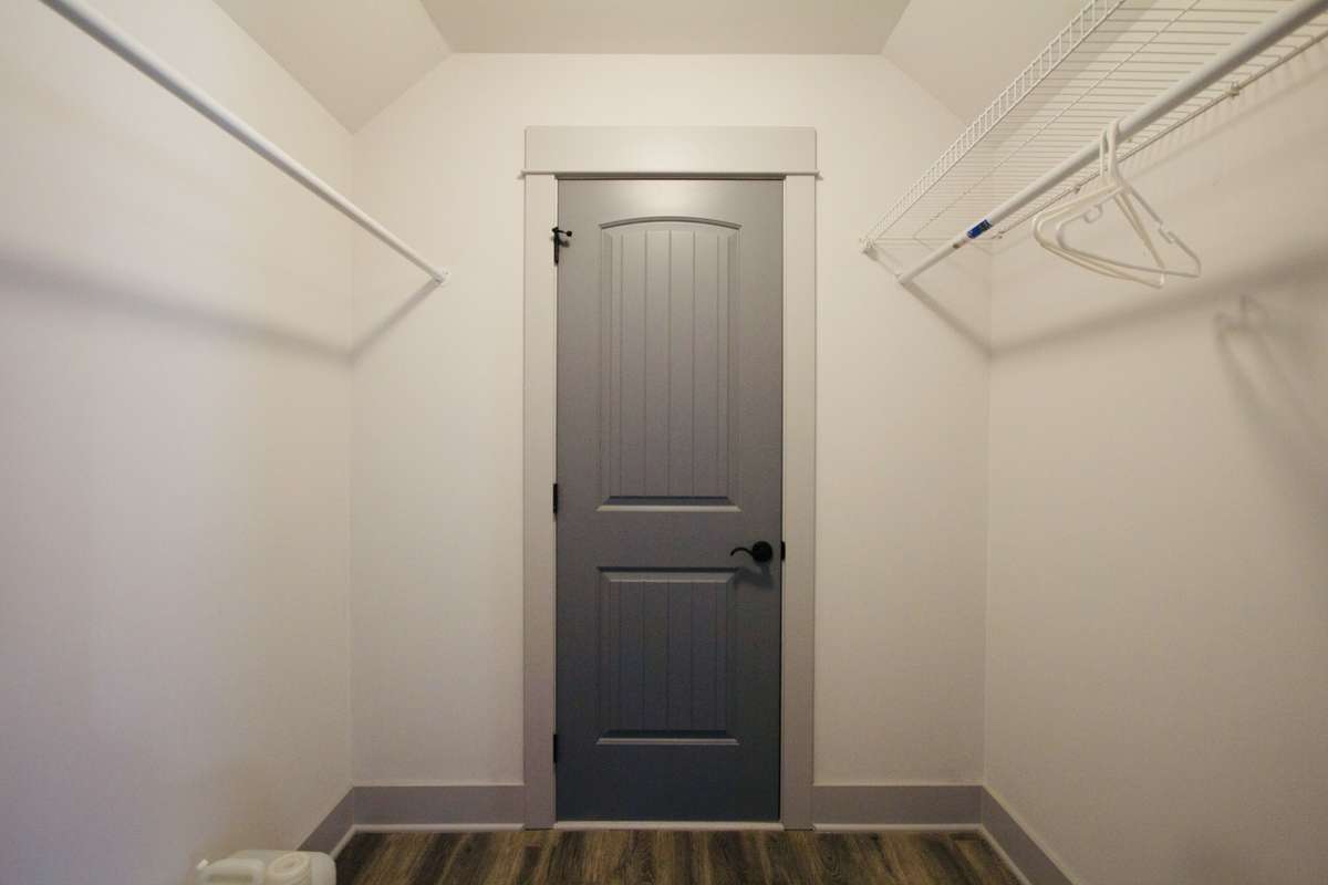 Closet off the office.