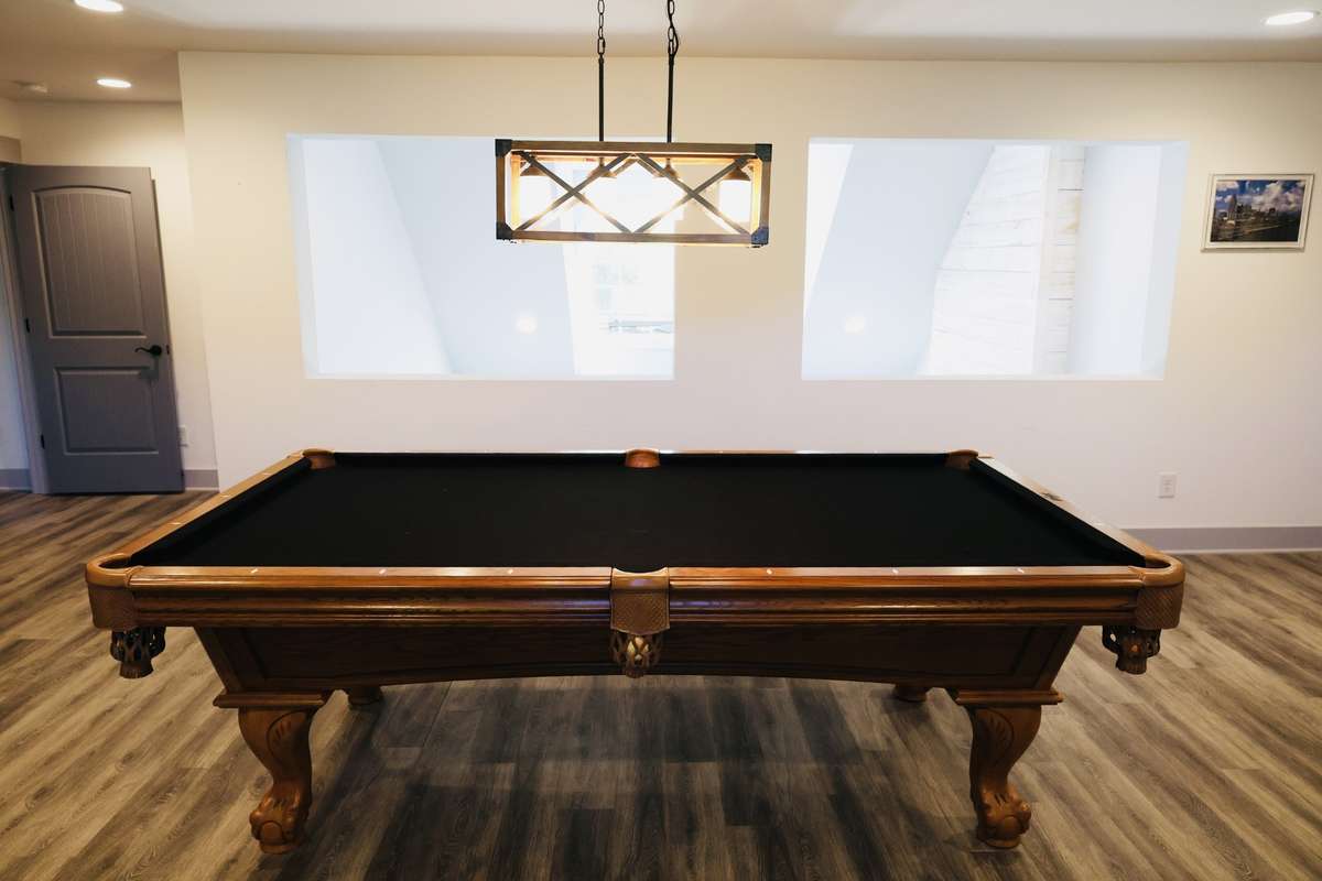 Rec. Room open to down stairs. Pool table negotiable.