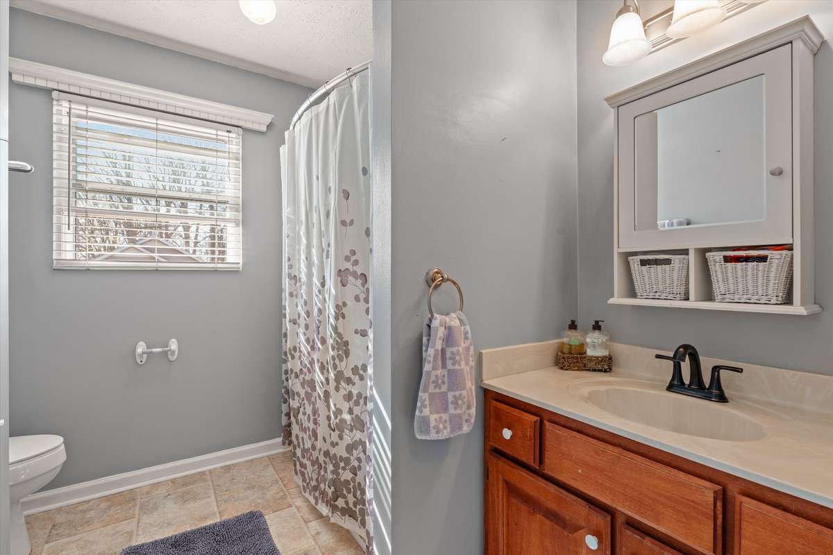 Second bathroom, main floor