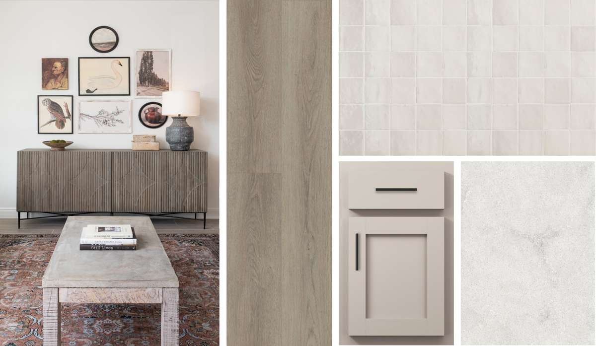 Interior Design Finishes: AW Collection® Artisan - The New Eclectic. Options may vary.