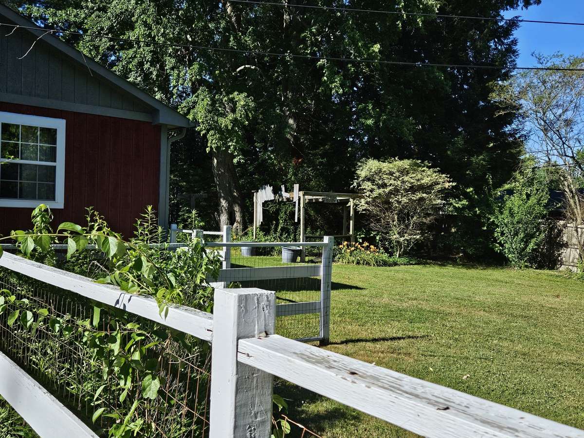 ...the landscaping, arbor, and open spaces of your backyard...