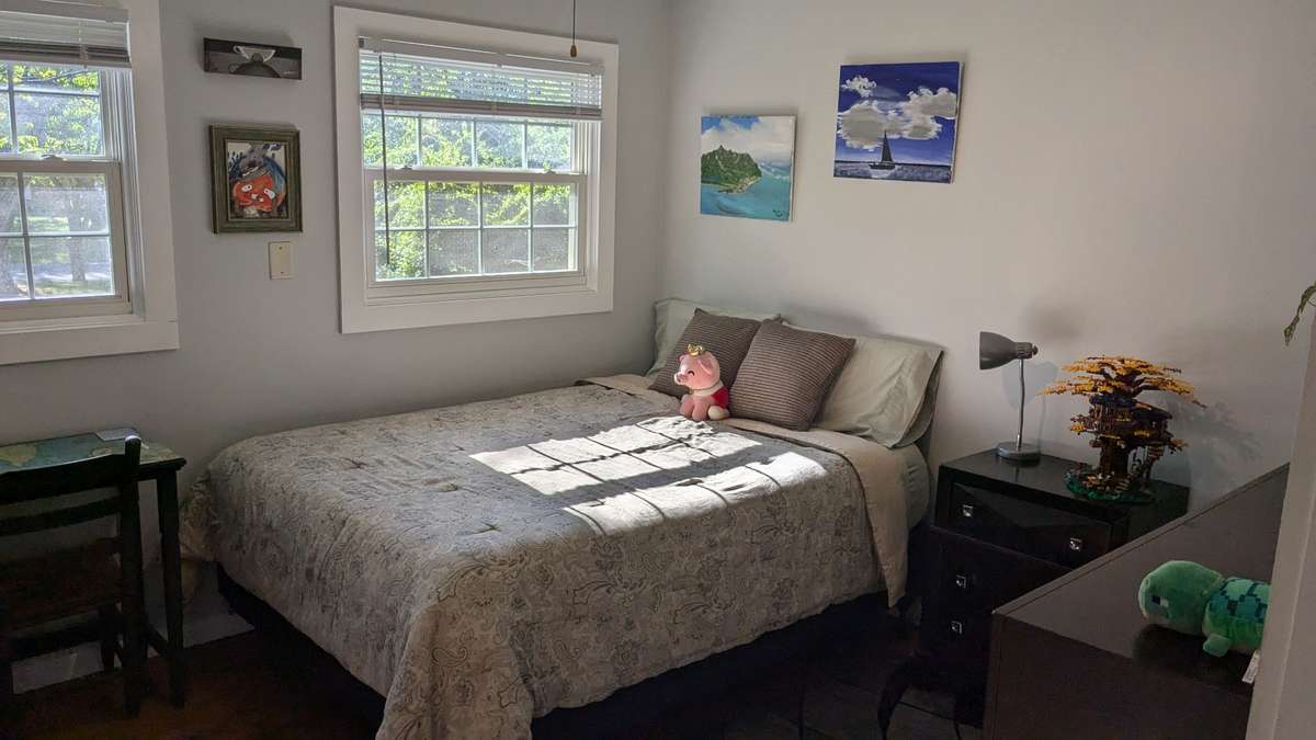 ...a second bedroom...