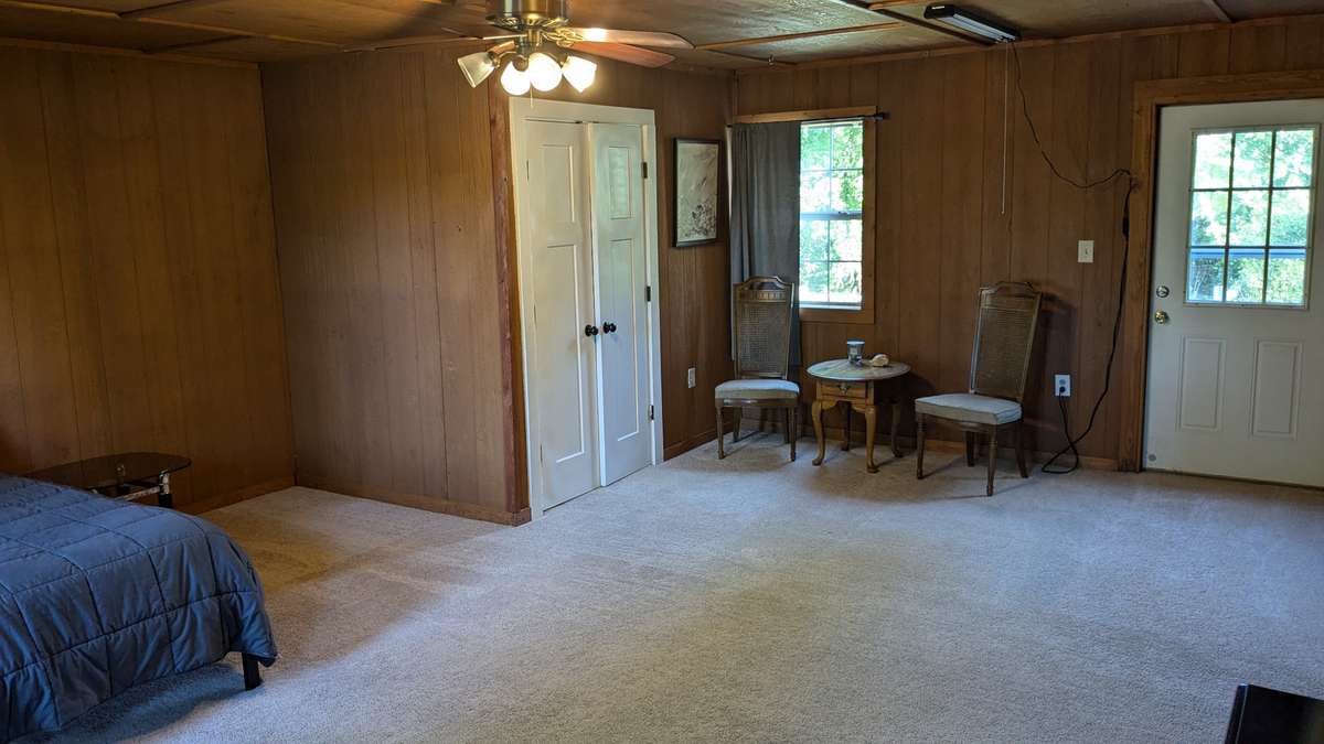 ...with a roomy closet...