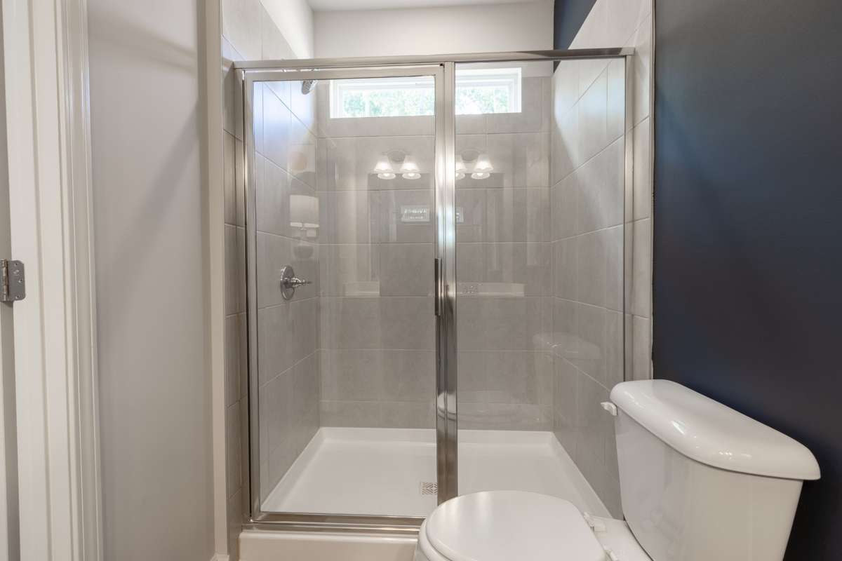 Shower in listing will be prefab shower.