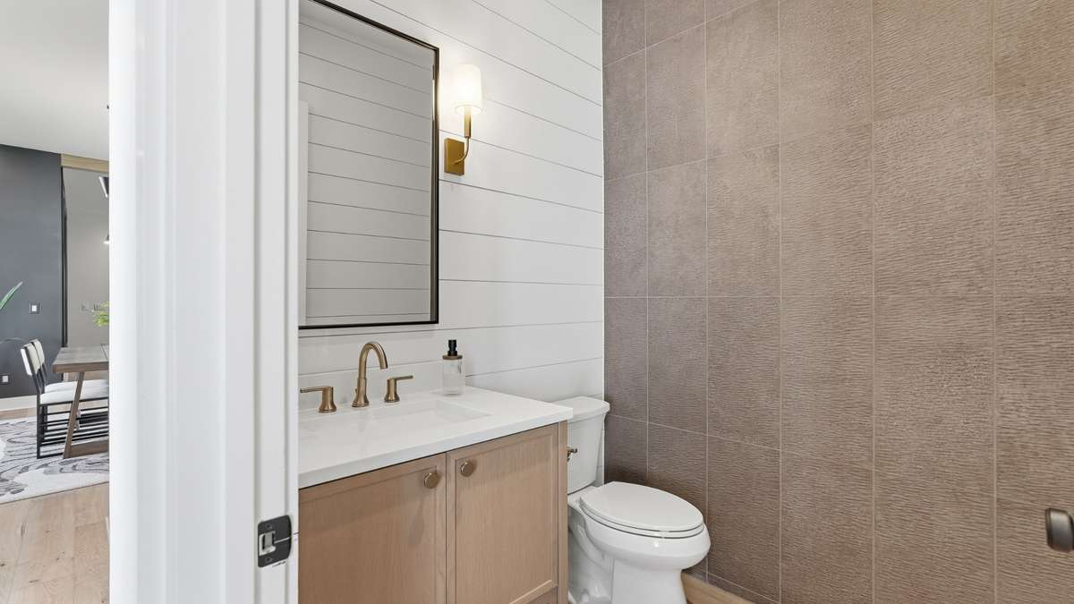 Half bath downstairs