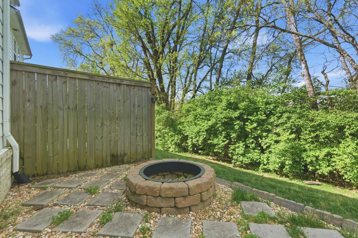 Enjoy the green space and privacy