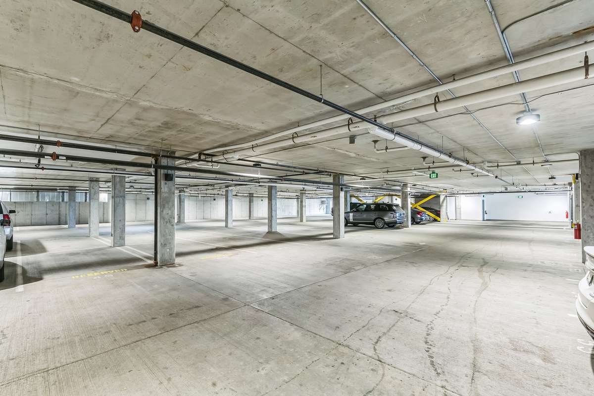 Gated, secure parking. Unit 207 comes with 2 assigned parking spots.
