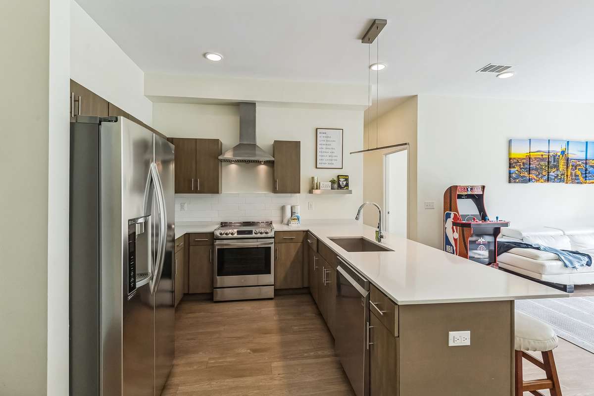 Ample storage for short-term or long-term guests. Kitchen fully stocked with cooking tools and accessories that can remain, making transition easy for new owners!