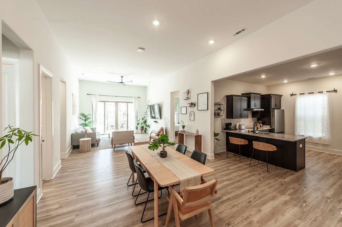 Step inside to this beautiful, bright open floor plan!