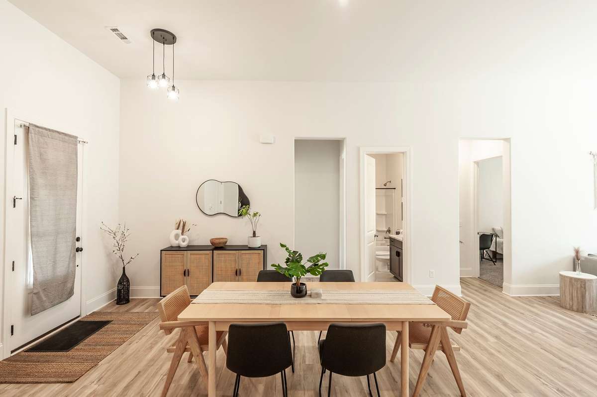 The split floor plan features two secondary bedrooms and a full bathroom located just off the great room.