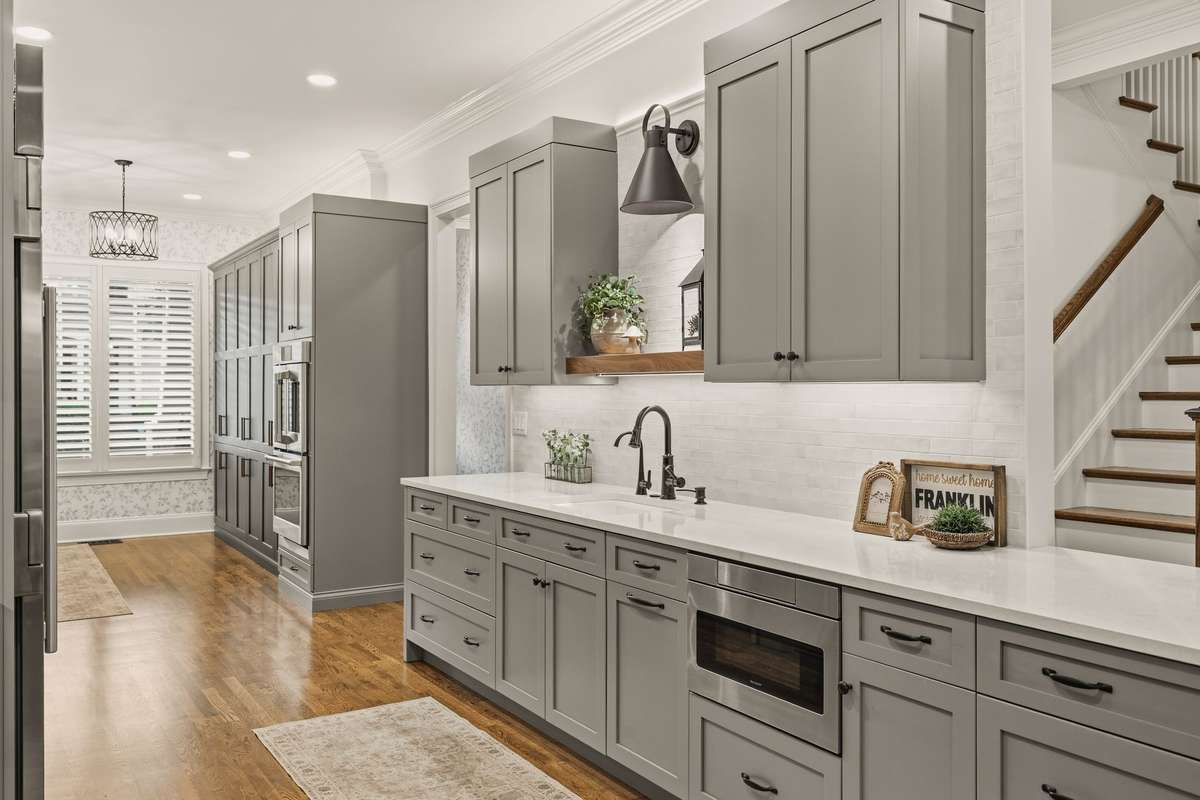 Incredible "to the studs" kitchen remodel.