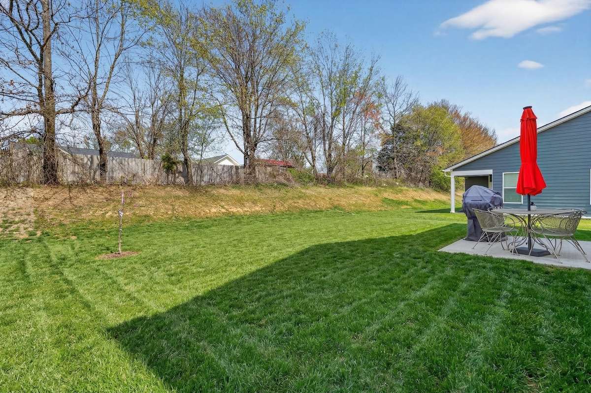Create an Oasis in your private backyard- lined with trees!